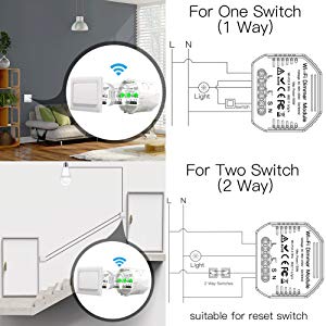 1-Gang-Wifi-Dimmerschaltermodul Mini versteckter Typ