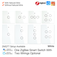 ZigBee Glasscheibe Lichtschalter, 1 2 3 Gang